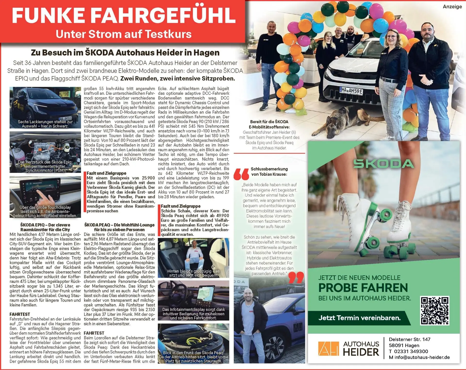 Zwei neue Elektro-Stars im Test